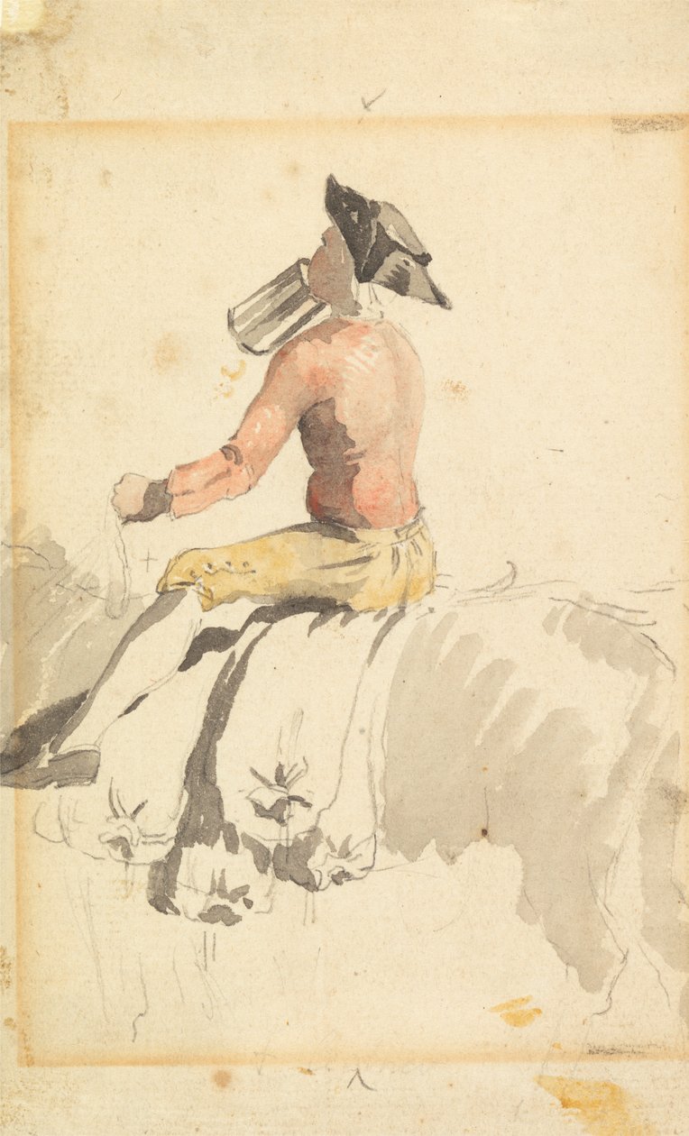 At Sırtında Bir Damat, İçki İçiyor by Samuel Scott