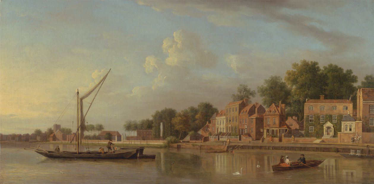 Twickenham'daki Thames Nehri by Samuel Scott