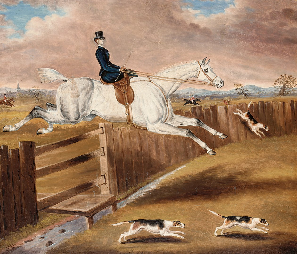 Çitin Üzerinde by Samuel Spode