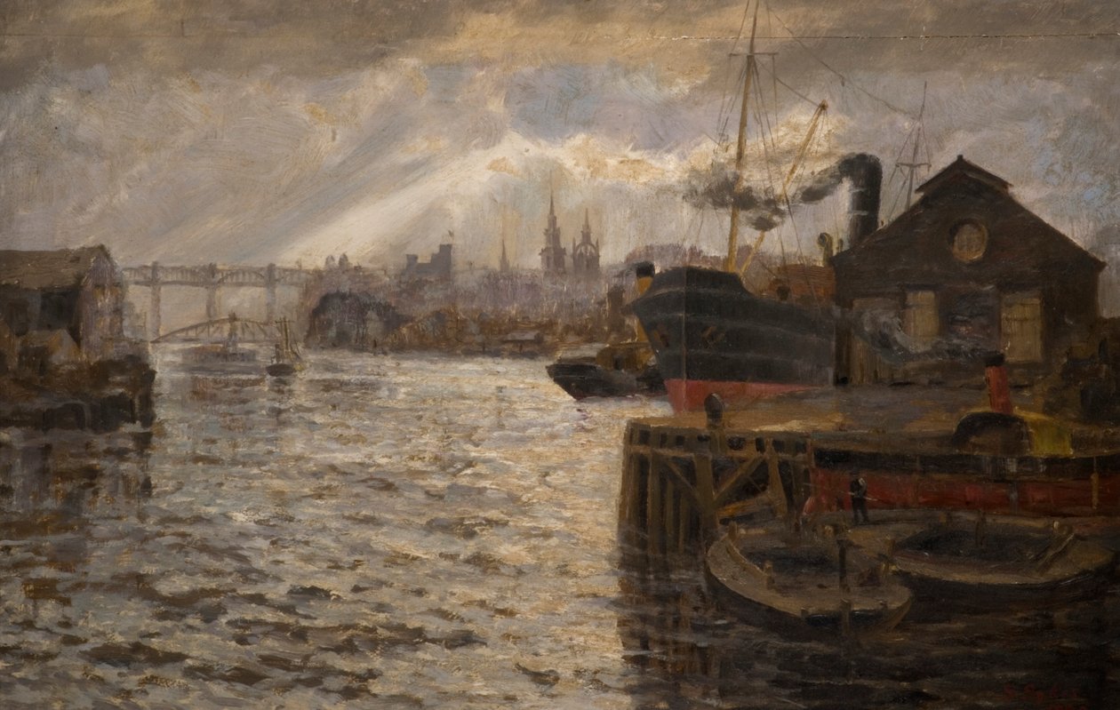 Yüksek Düzeyli Köprülü Tyne, 1920 by Samuel Sykes