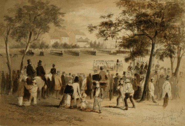 Hükümet Alanı, Sidney by Samuel Thomas Gill
