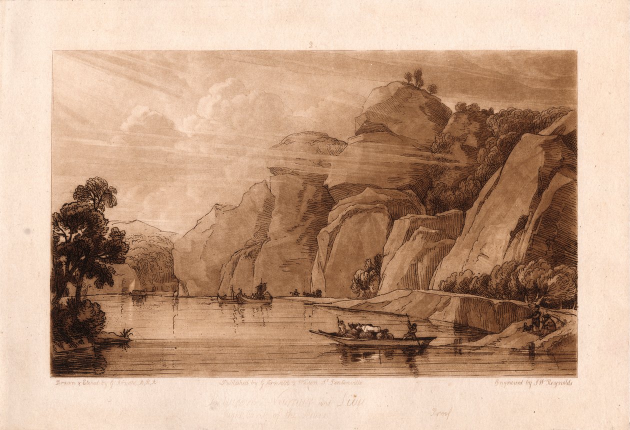 Namur ve Liege Arasında by Samuel William Reynolds