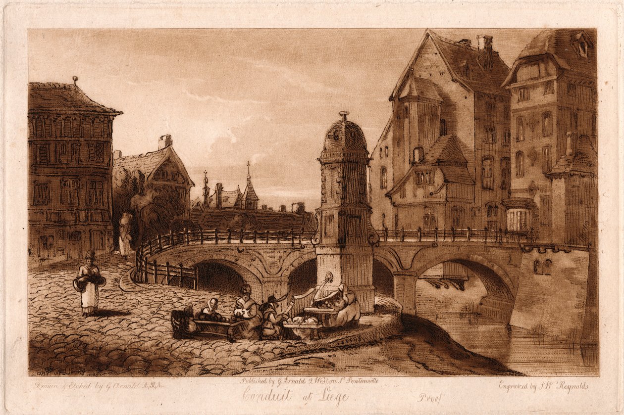 Liege'deki boru hattı by Samuel William Reynolds