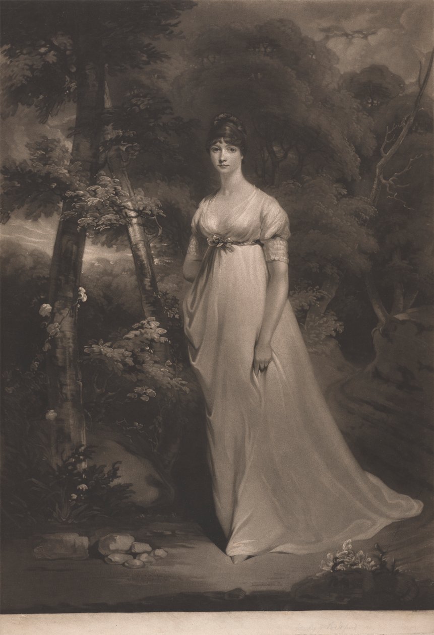 Ekselansları Bedford Düşesi by Samuel William Reynolds