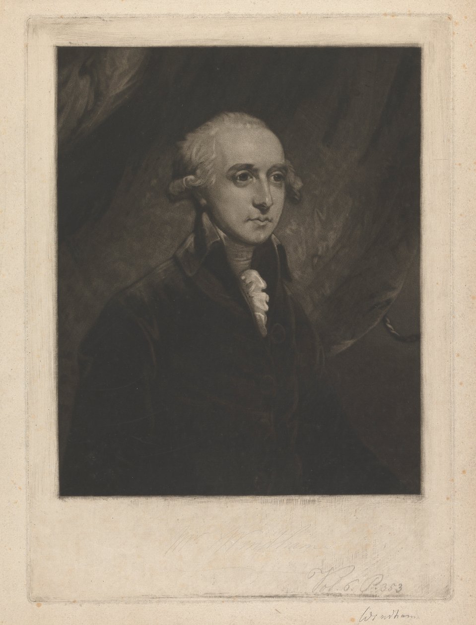 Bay William Windham by Samuel William Reynolds