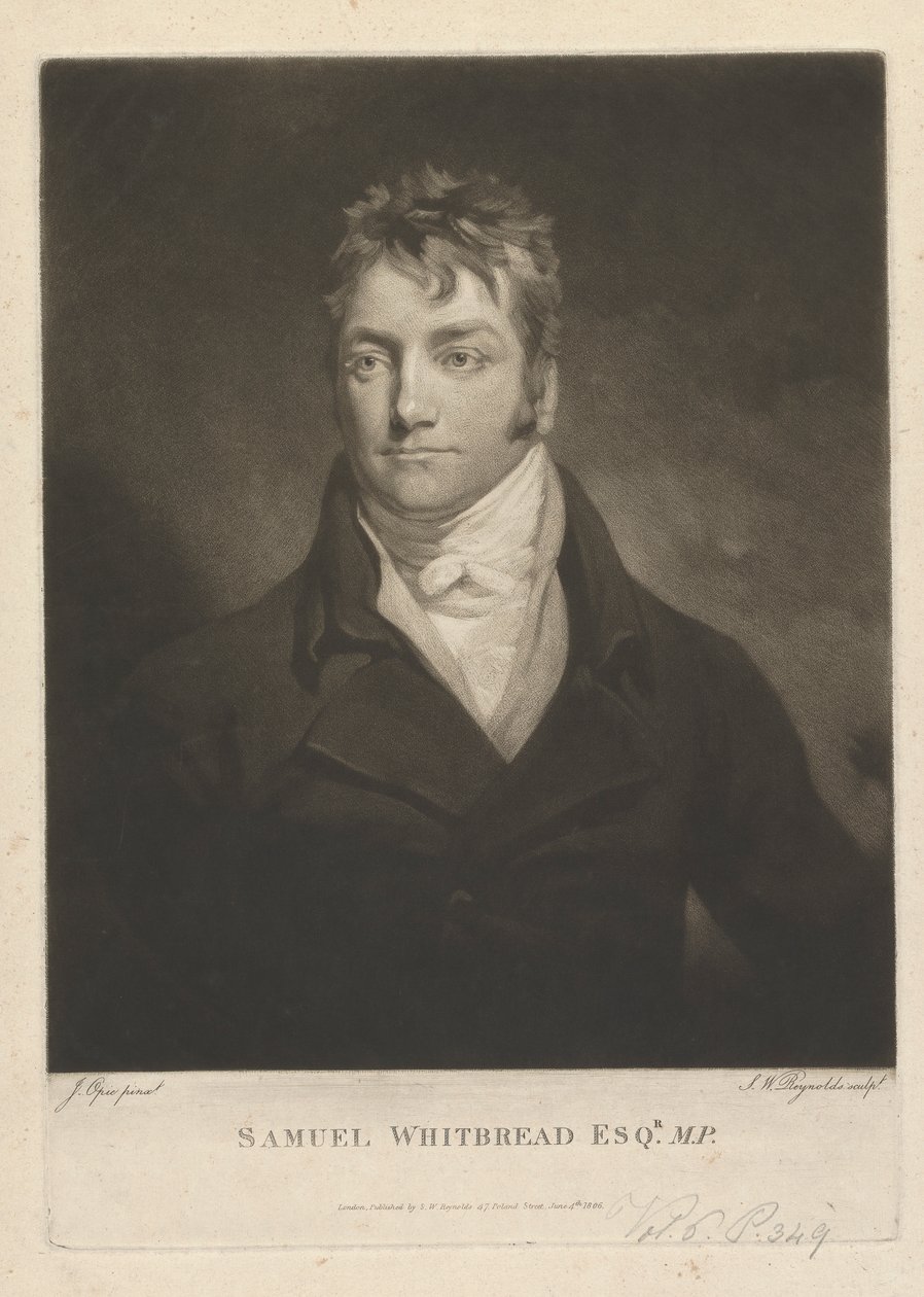 Samuel Whitbread Av. by Samuel William Reynolds