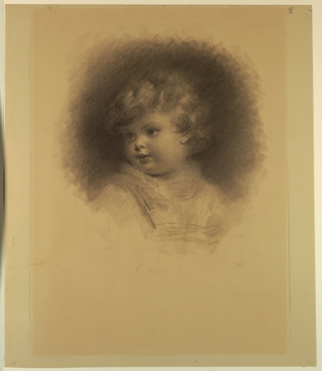 Bir Çocuk Portresi by Samuel Worcester Rowse