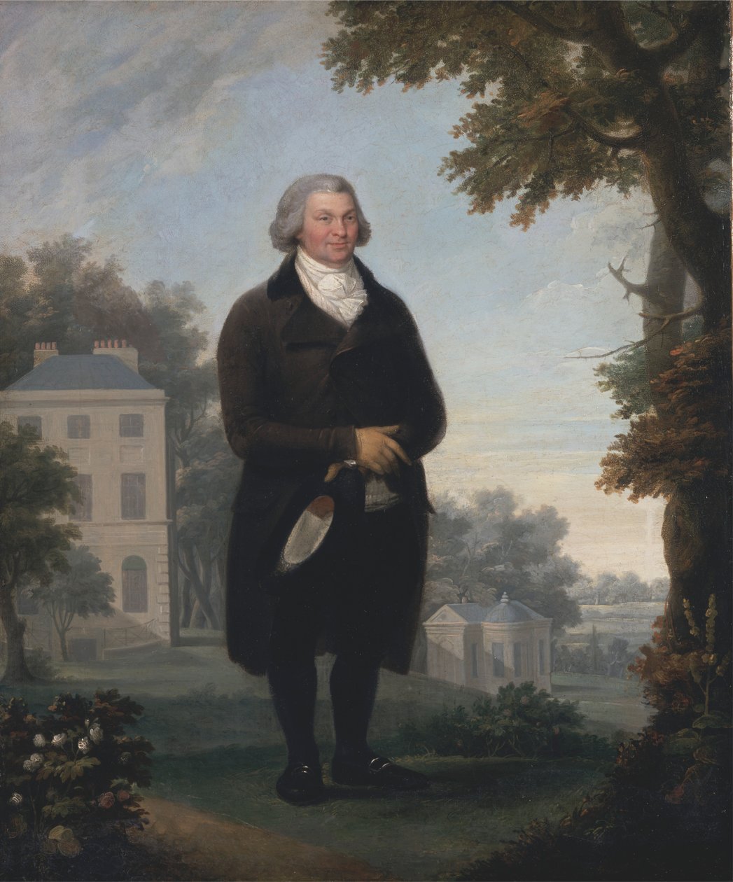 Beyefendi Evinin Bahçesinde by Samuel de Wilde