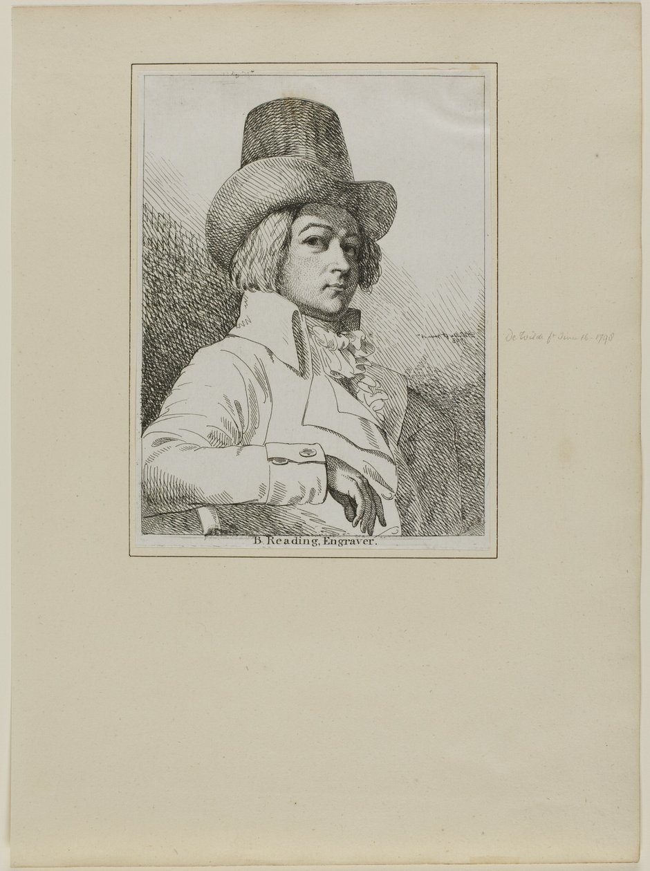 B. Okuma, Oymacı Portresi by Samuel de Wilde