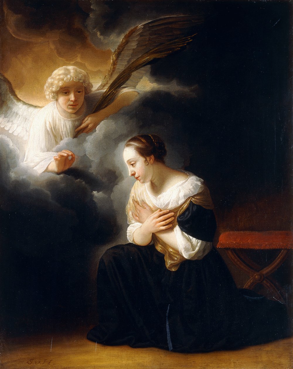 Bakire ve Immaculate Conception, c.1665-75 by Samuel van Hoogstraten