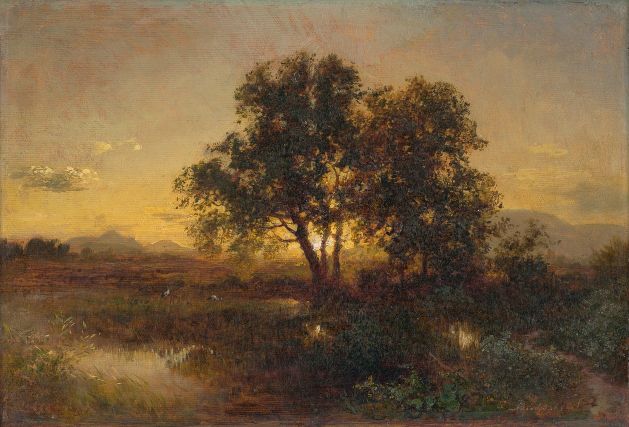 Erken Akşam Manzarası by Sandor Brodszky