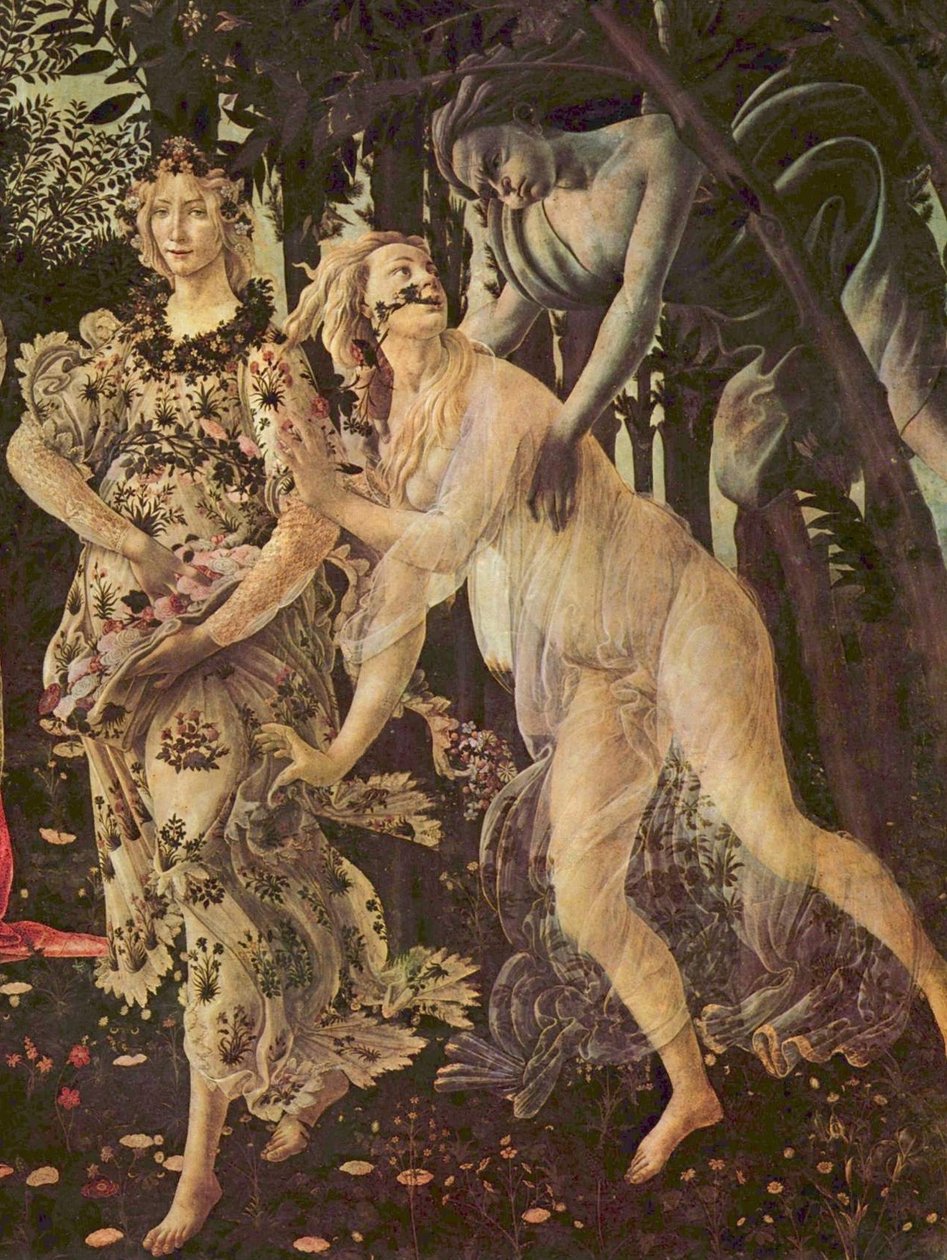 Kloris ve Zephyrus by Sandro Botticelli