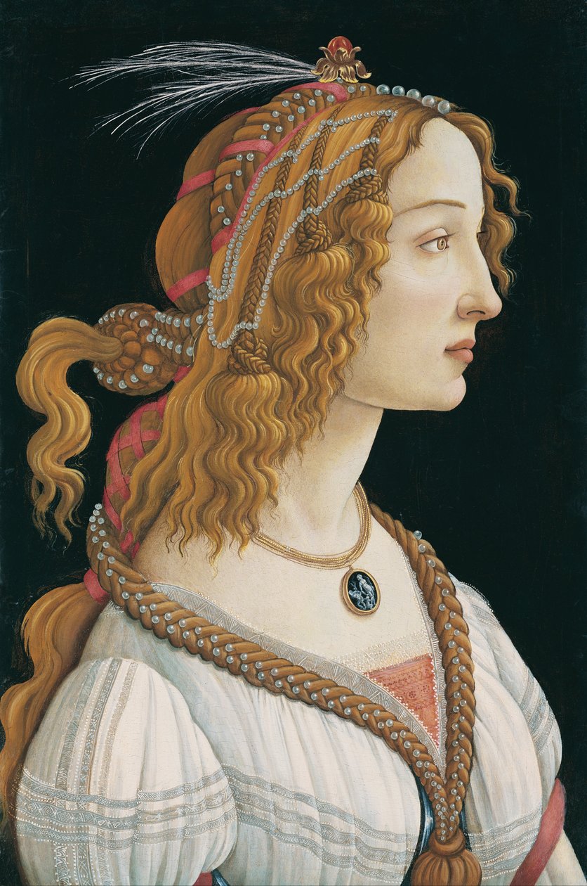 İdealleştirilmiş Bir Kadın Portresi (Simonetta Vespucci