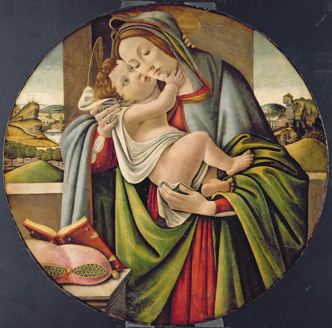 madonna ve çocuk by Sandro Botticelli