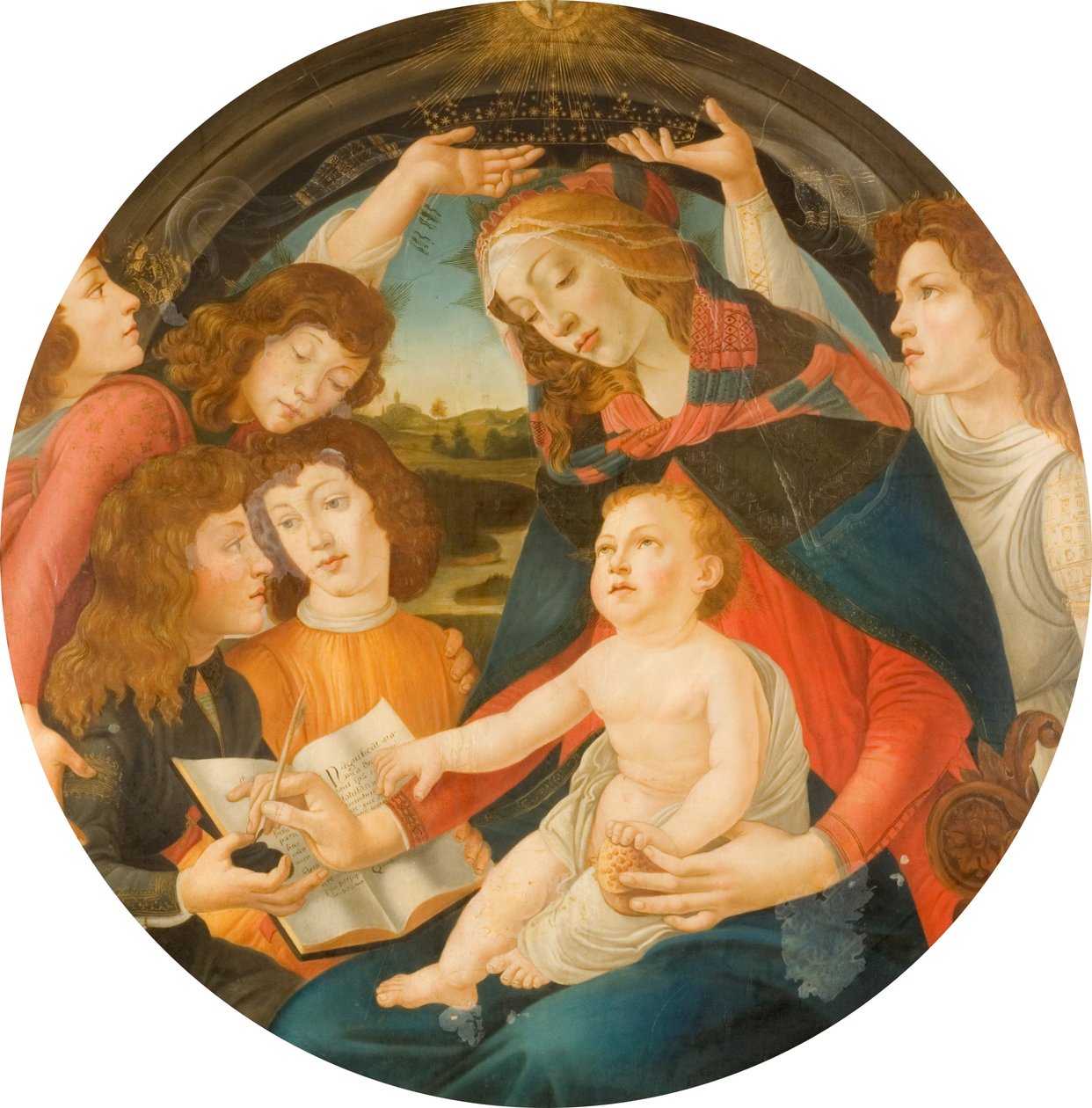 Magnificat'ın Madonna'sı by Sandro Botticelli