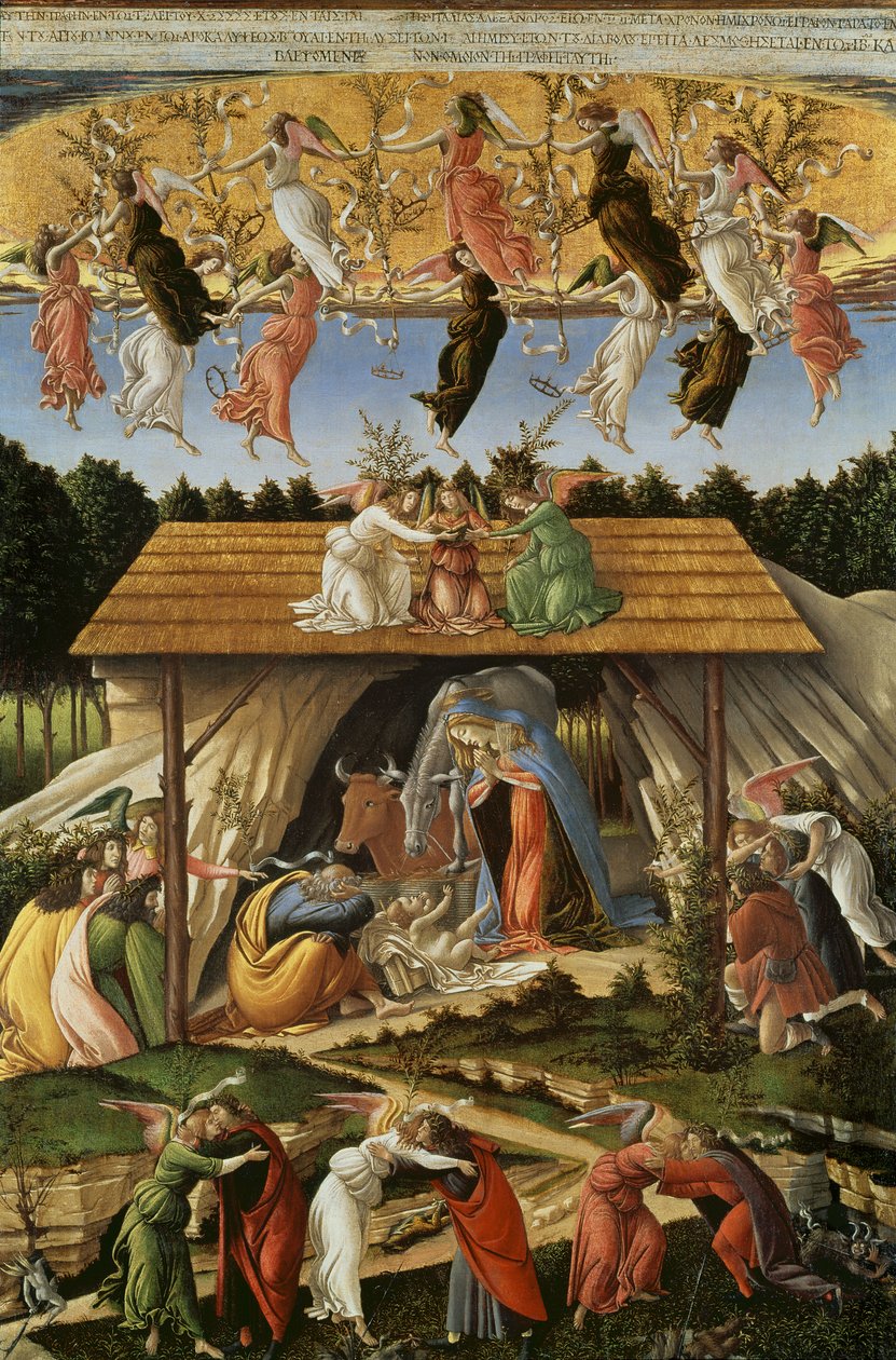 Mistik Doğuş, 1500 by Sandro Botticelli