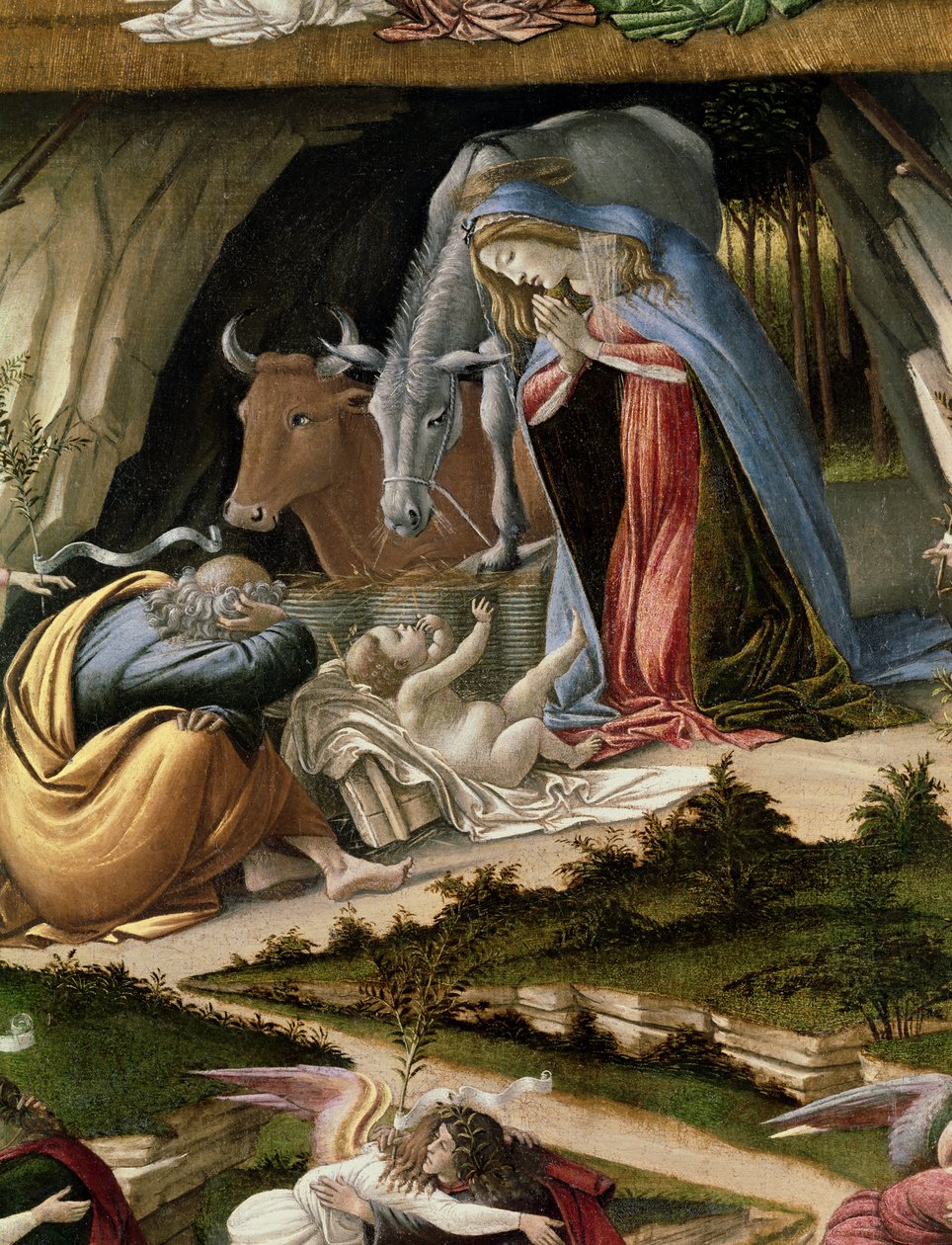 Mistik Doğuş, 1500 by Sandro Botticelli