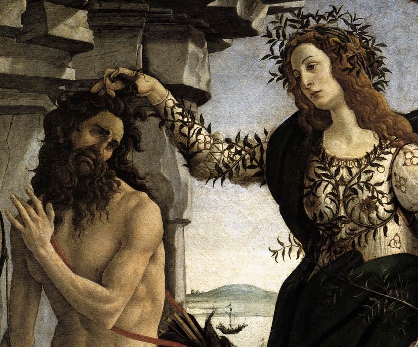 Pallas ve Centaur by Sandro Botticelli