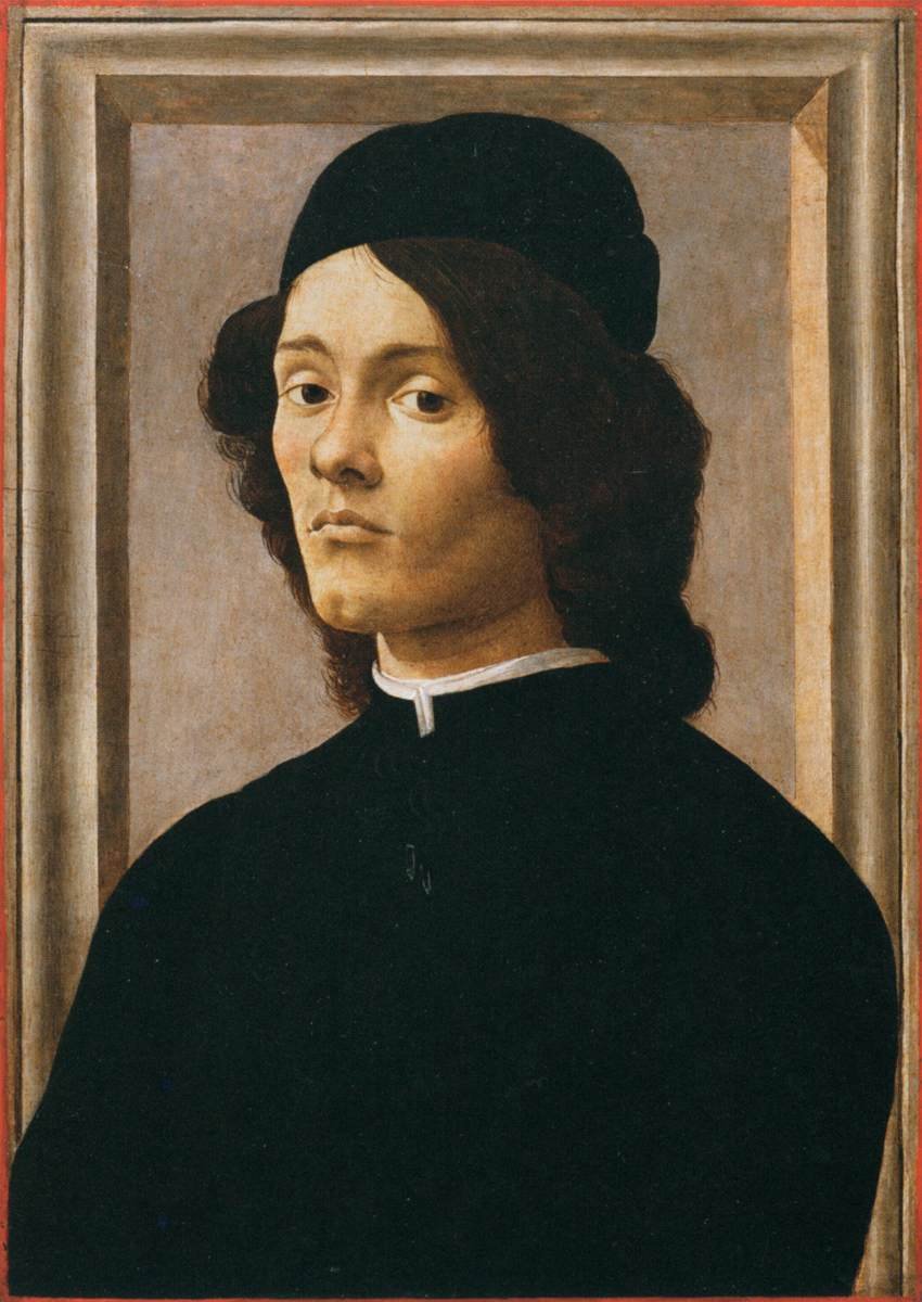 Bir Gençliğin Portresi by Sandro Botticelli