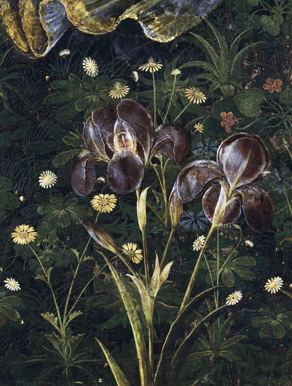 Primavera, c.1478, 558 panel detayında tempera by Sandro Botticelli