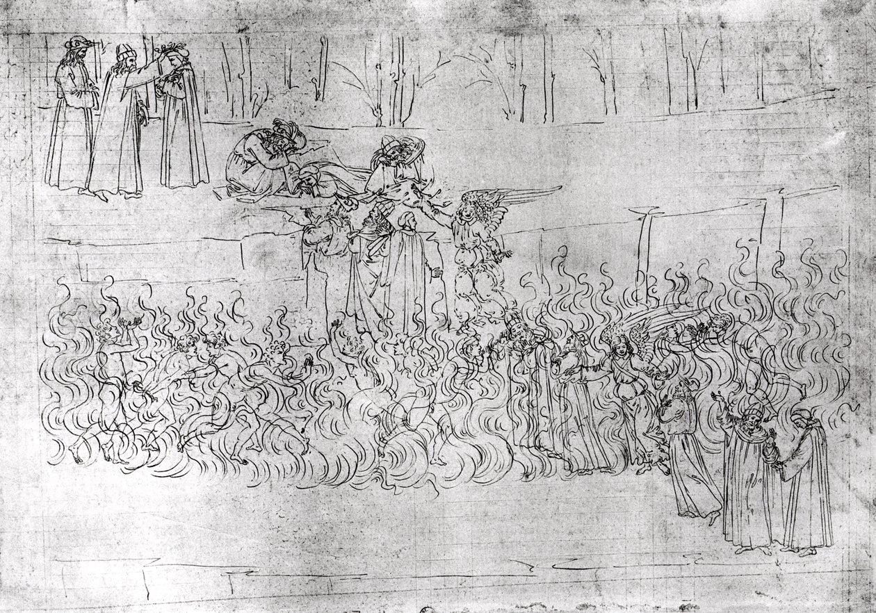 Araf, Dante Alighieri (1265-1321) tarafından yazılan 