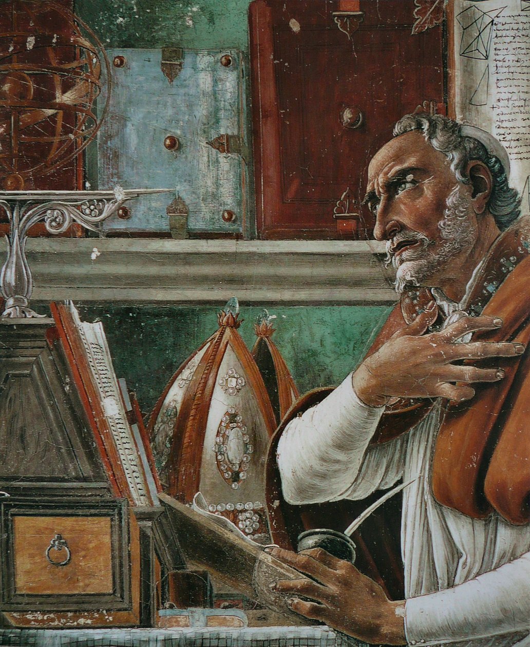 Aziz Augustine 1 by Sandro Botticelli