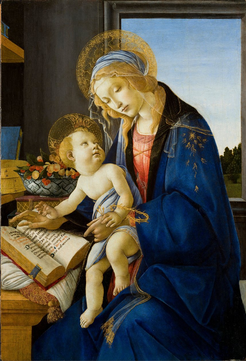 Bakire ve Çocuk by Sandro Botticelli