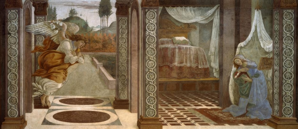 S.Martino tarafından duyuru by Sandro Botticelli