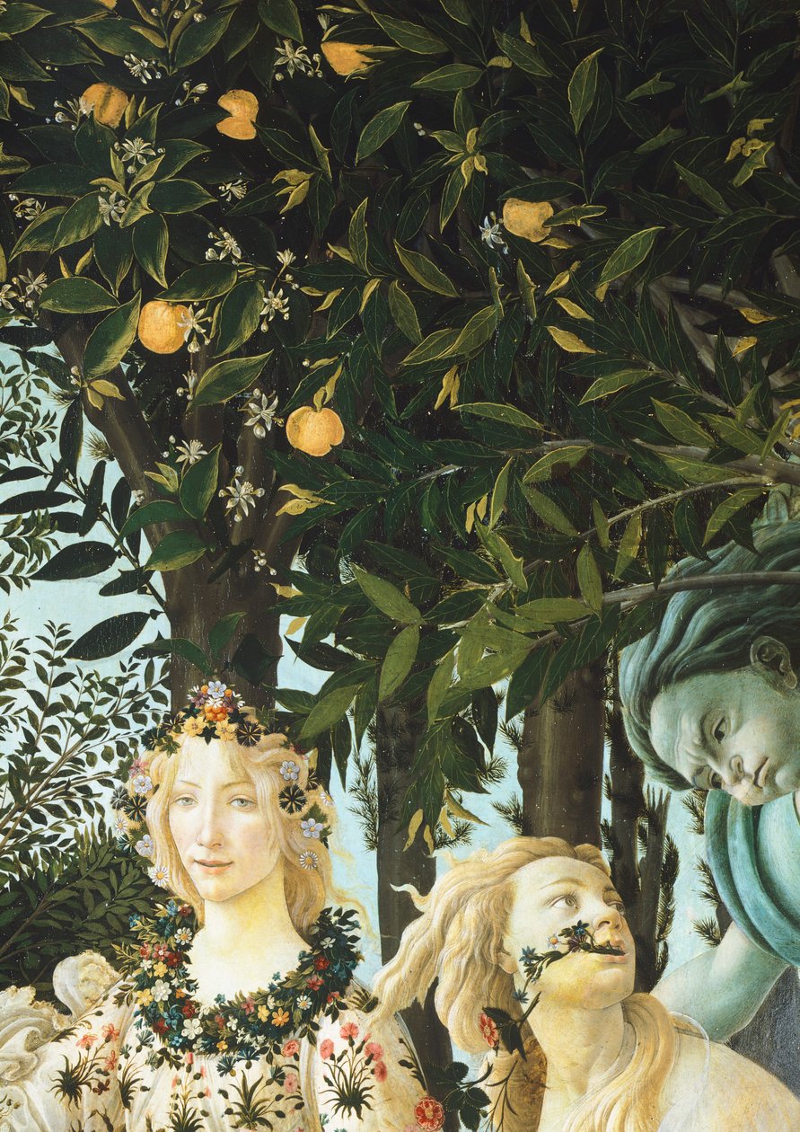 Flora, Zephyrus ve Cloris, Bahar Alegorisi