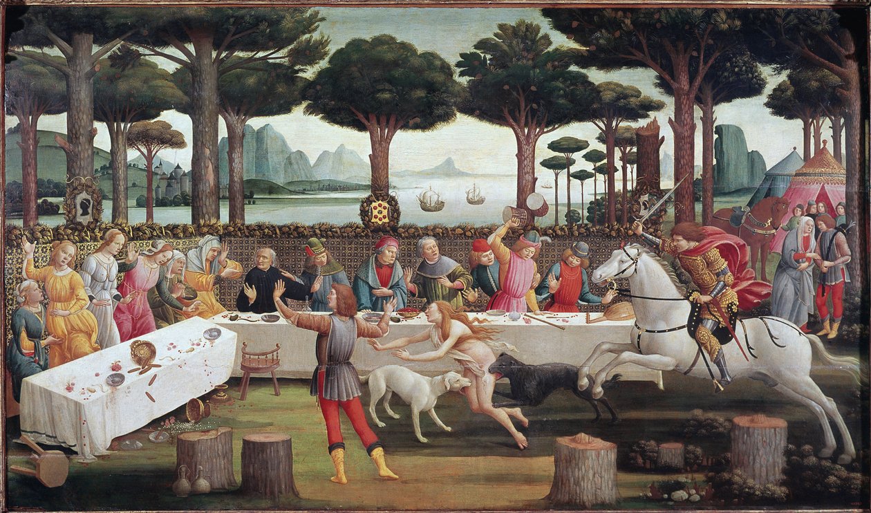Ormandaki Ziyafet: Nastagio degli Onesti