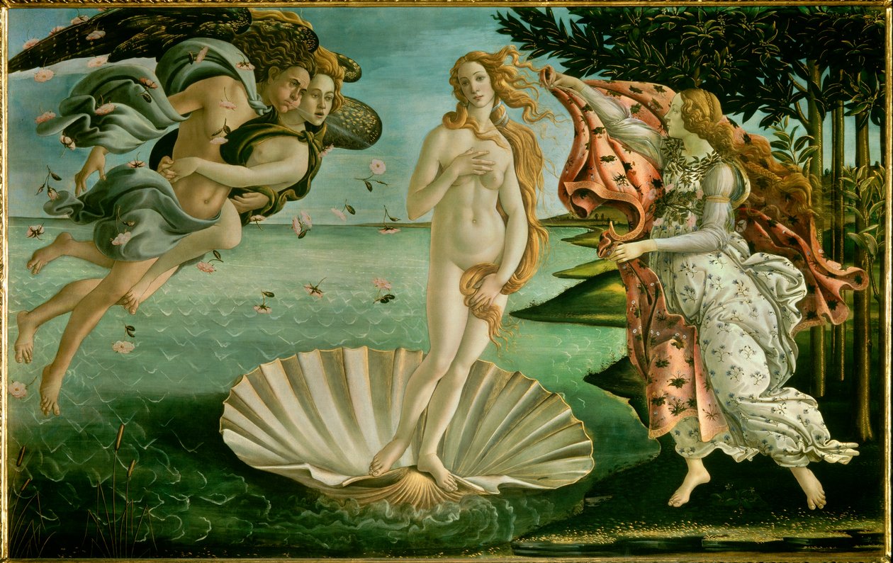 Venüs'ün Doğuşu by Sandro (1444/5 1510) Botticelli