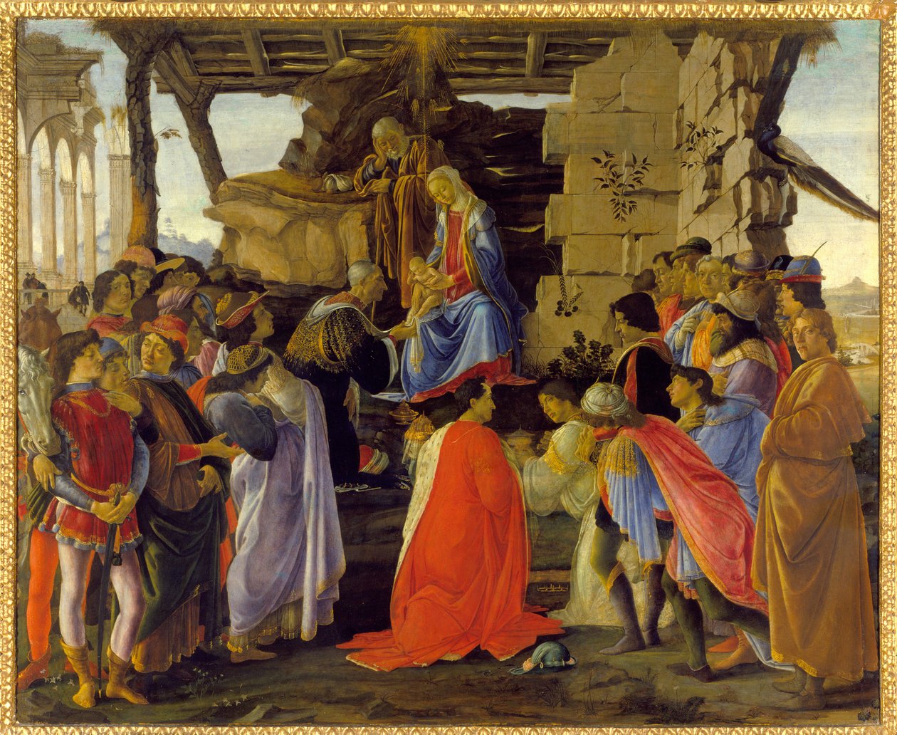 magi hayranlığı by Sandro Botticelli