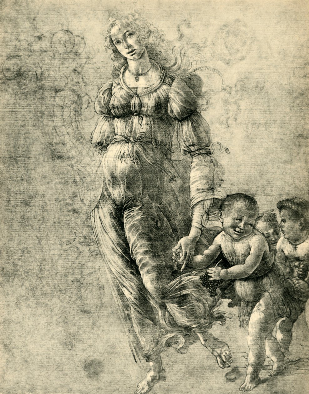 Bolluk veya Sonbahar, 1480-1485, 1943. by Sandro Botticelli
