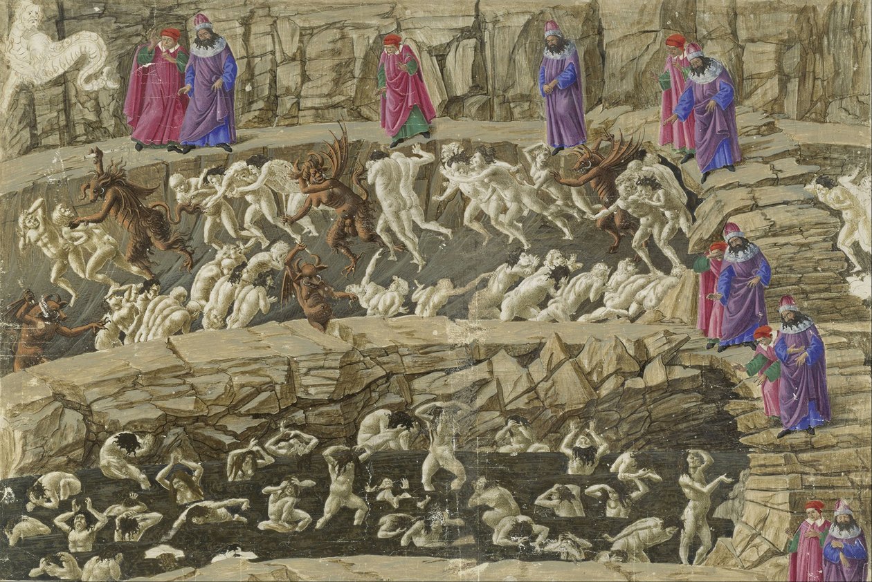 Canto XVIII, Cehennemin 8. dairesinin bir parçası, Dante