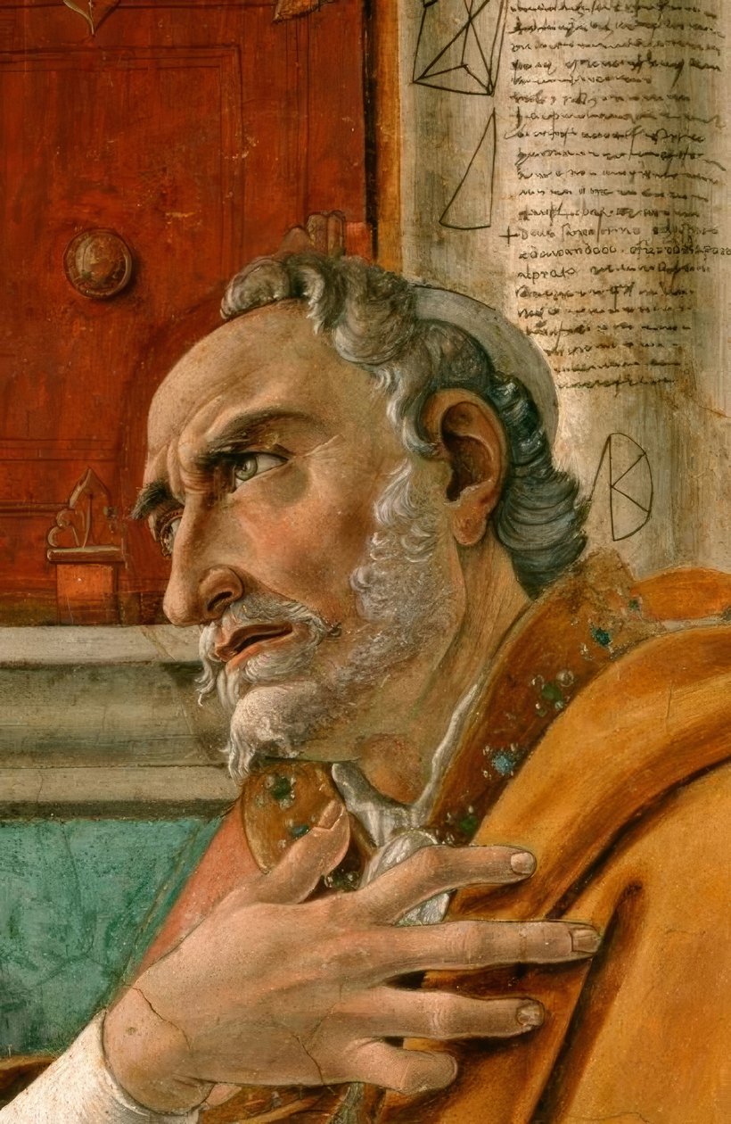 Aziz Augustine by Sandro Botticelli