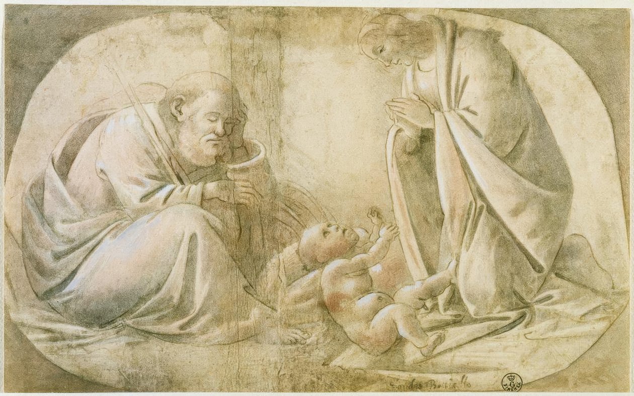 kutsal aile by Sandro Botticelli