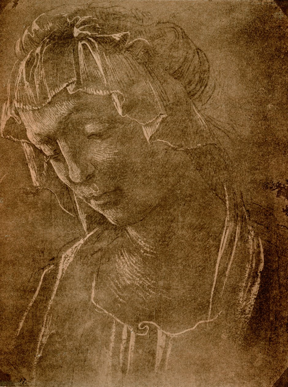 kadın kafa by Sandro Botticelli
