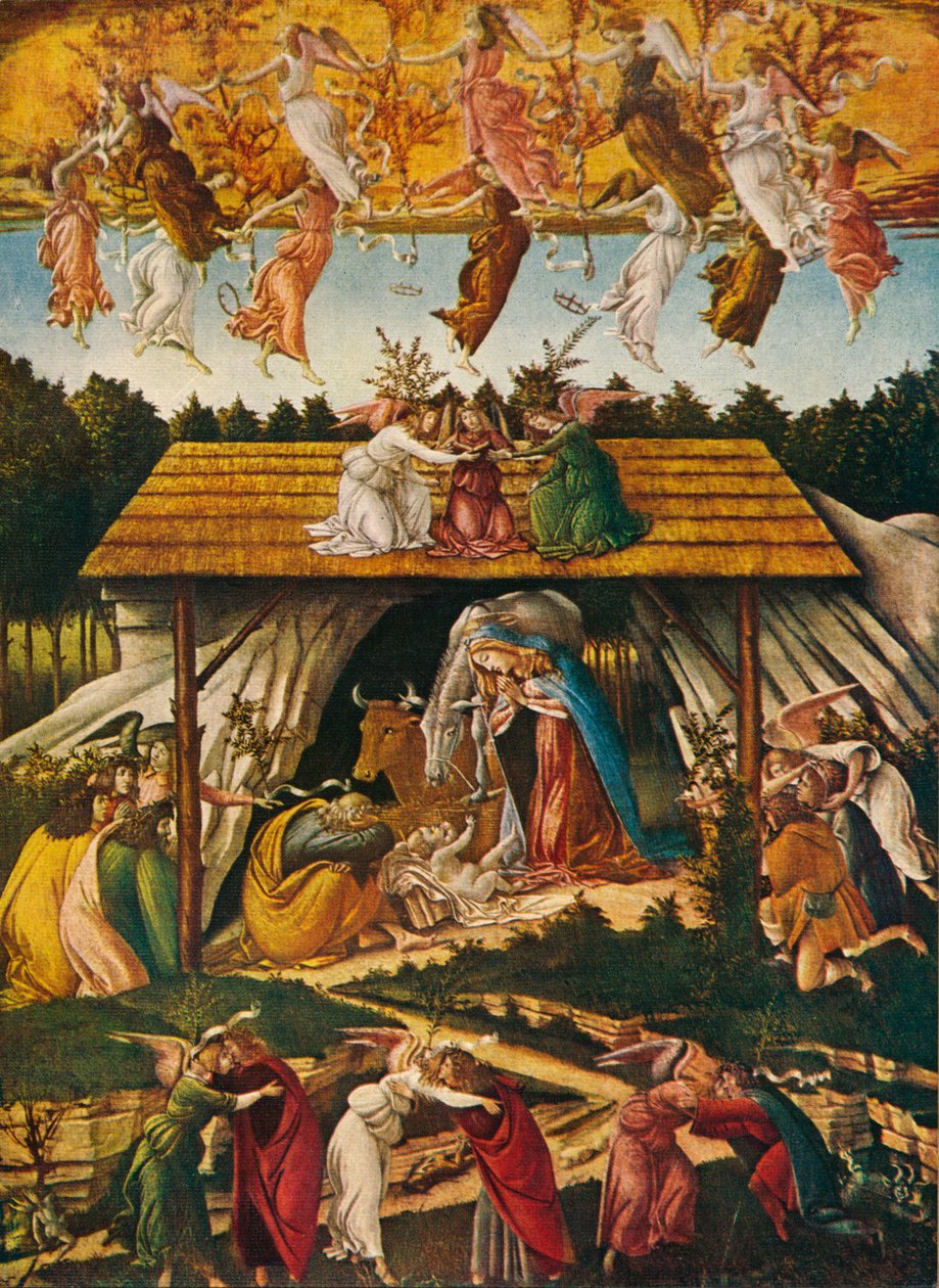 Mistik Doğuş, 1500, 1909 by Sandro Botticelli