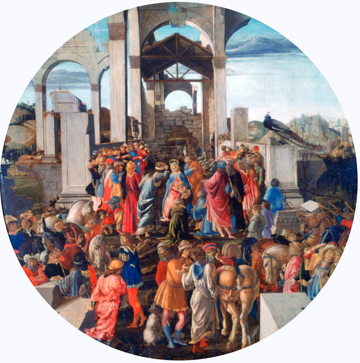 Kralların Hayranlığı, c1470-1475 by Sandro Botticelli