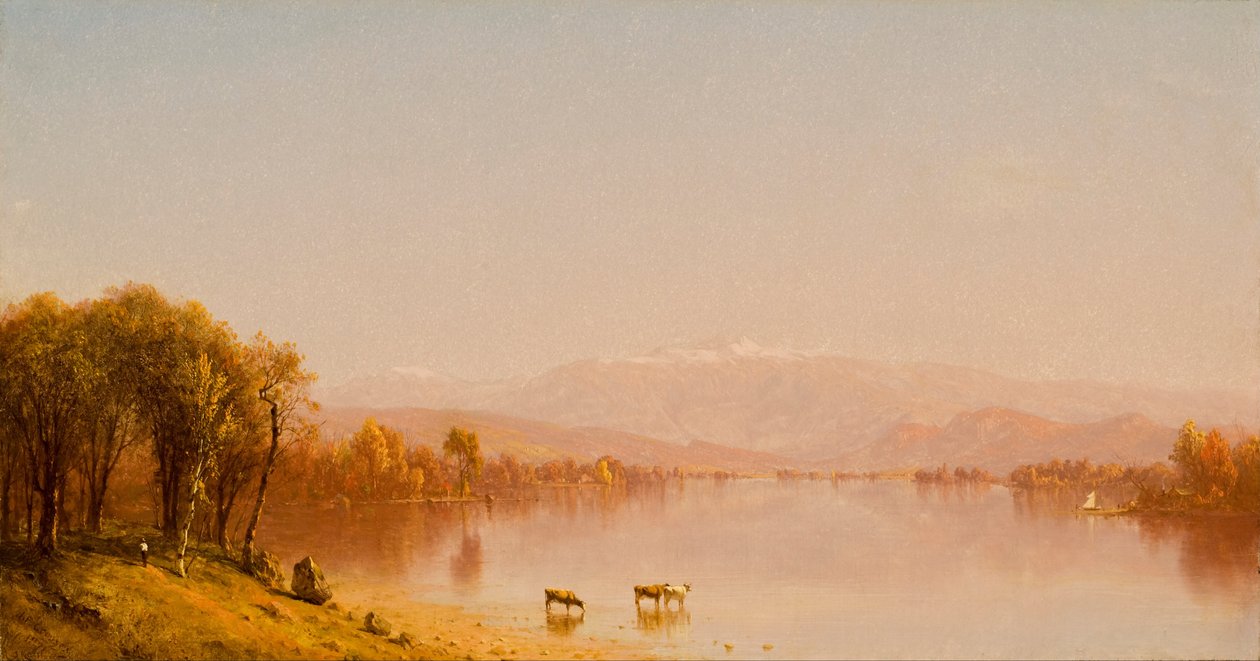 Beyaz Dağlarda Hint Yazı by Sanford Robinson Gifford