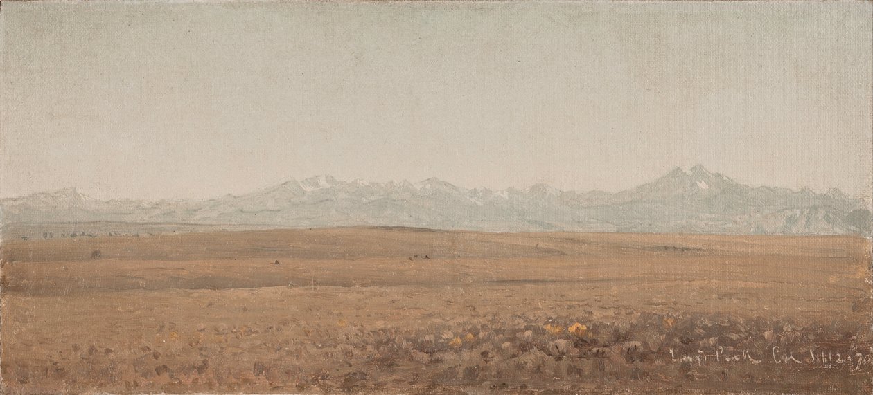 Uzun Tepe, Colorado by Sanford Robinson Gifford