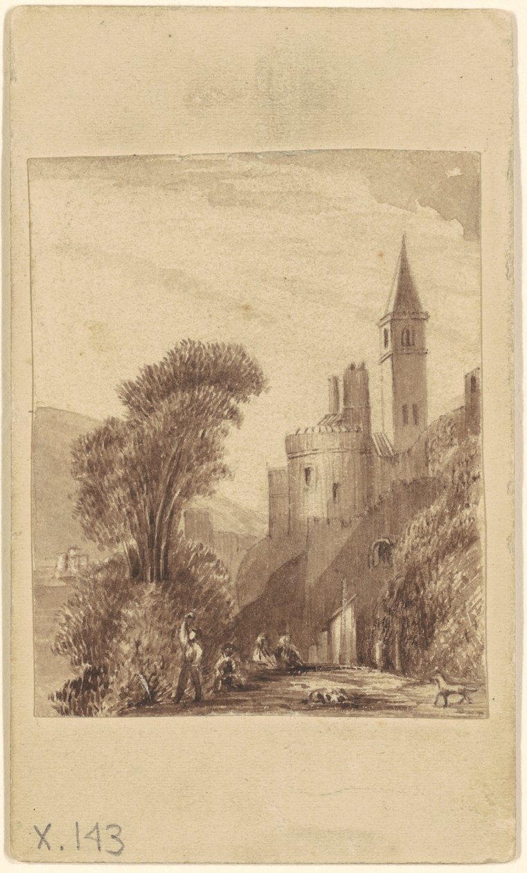 Kale ve Figürler by Sanford Robinson Gifford