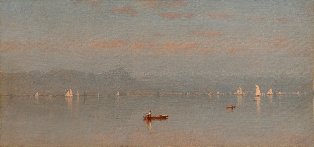 Haverstraw Körfezi by Sanford Robinson Gifford