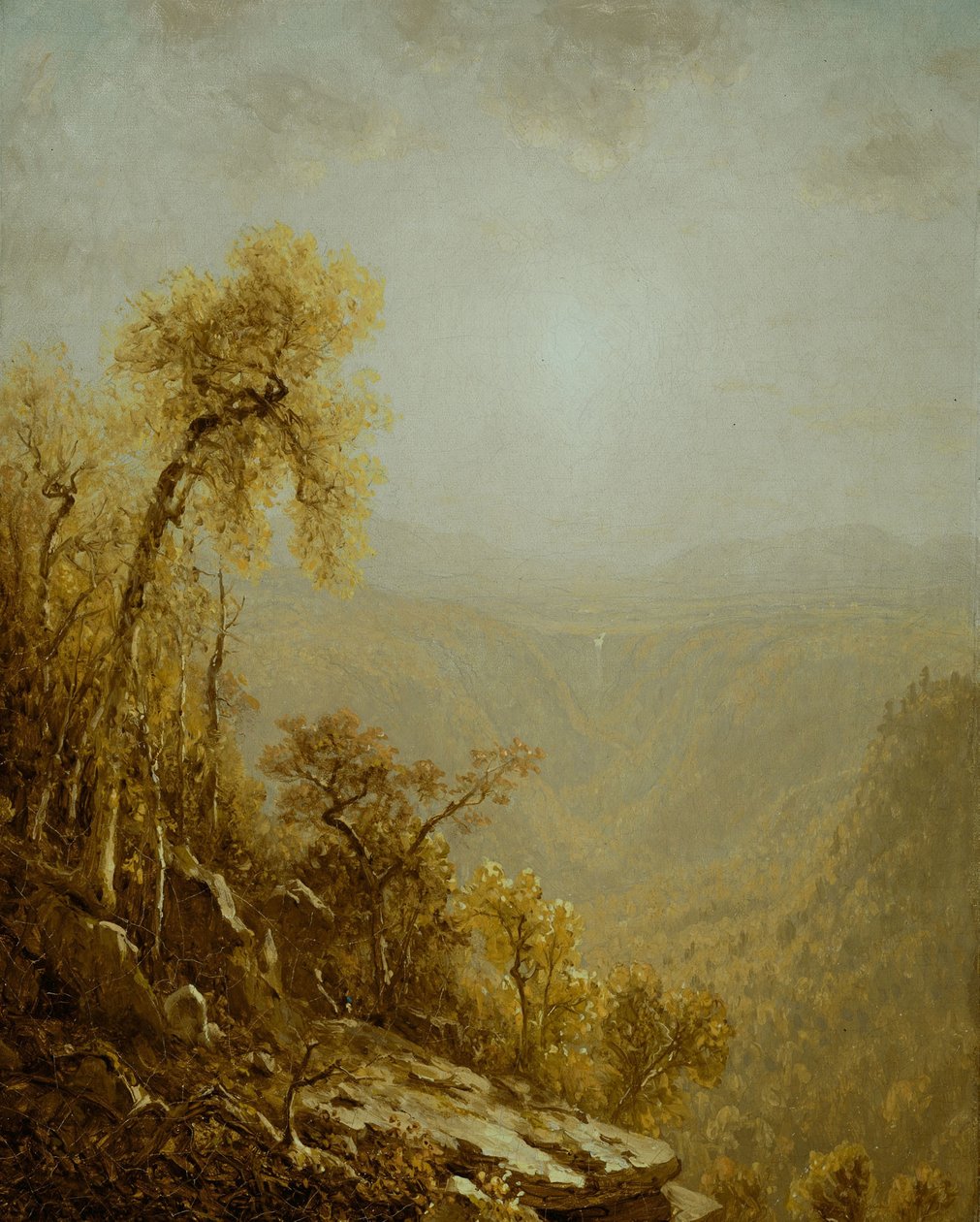 Kauterskill Karanfil, Catskill Dağları by Sanford Robinson Gifford