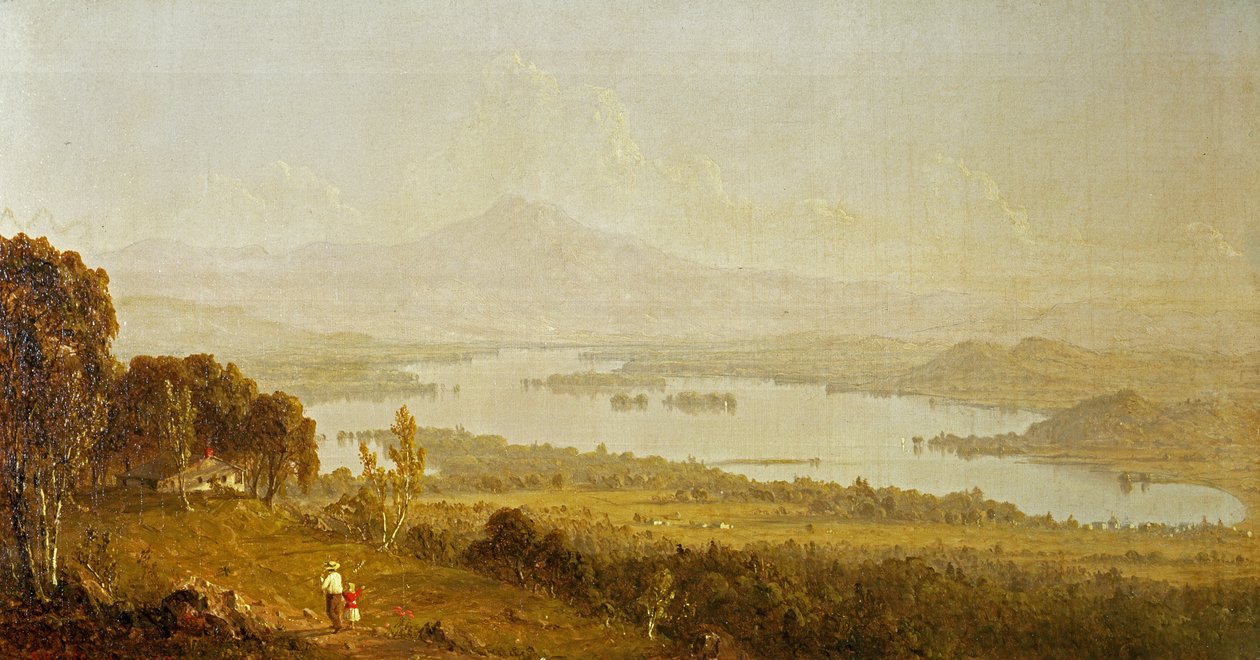 Winnipiseogee Gölü, 1858 by Sanford Robinson Gifford
