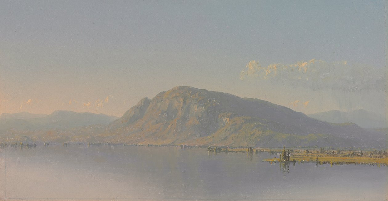 Hudson Nehri üzerinde by Sanford Robinson Gifford