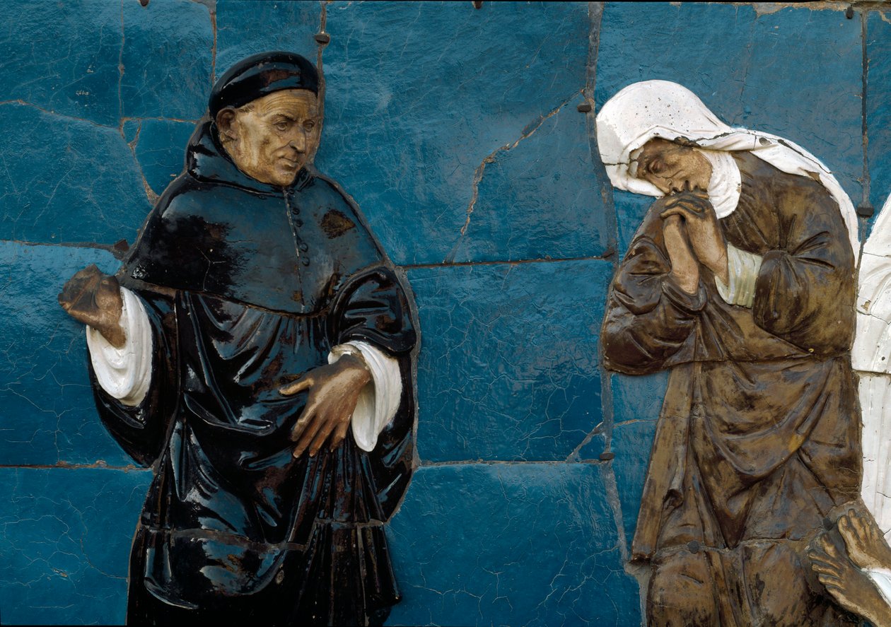 Yedi Merhamet Eseri, Ölüleri gömün by Santi Buglioni