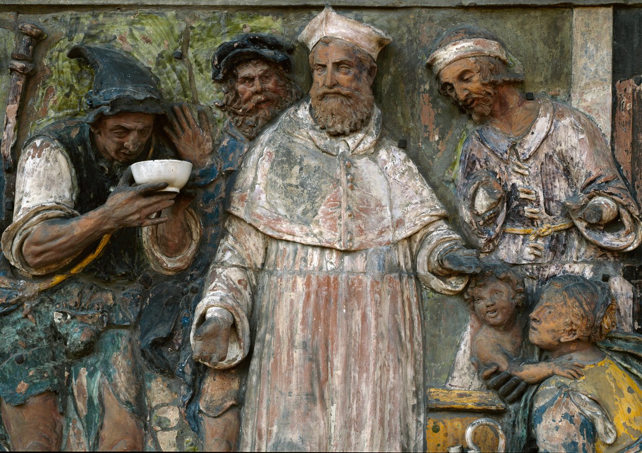Yedi Merhamet Eseri, susayanlara içirin by Santi Buglioni