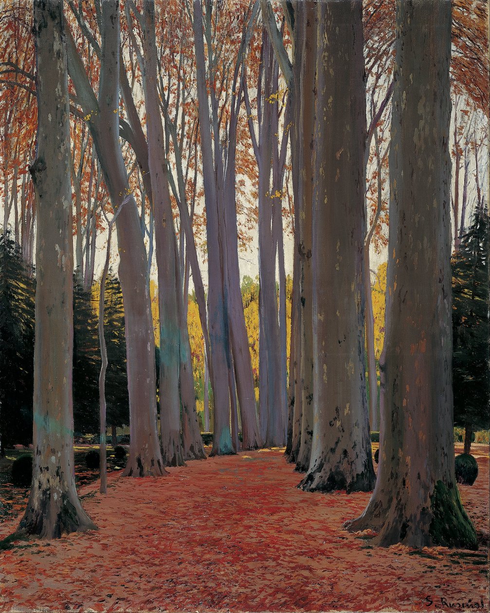 Çınarlar Bulvarı by Santiago Rusiñol