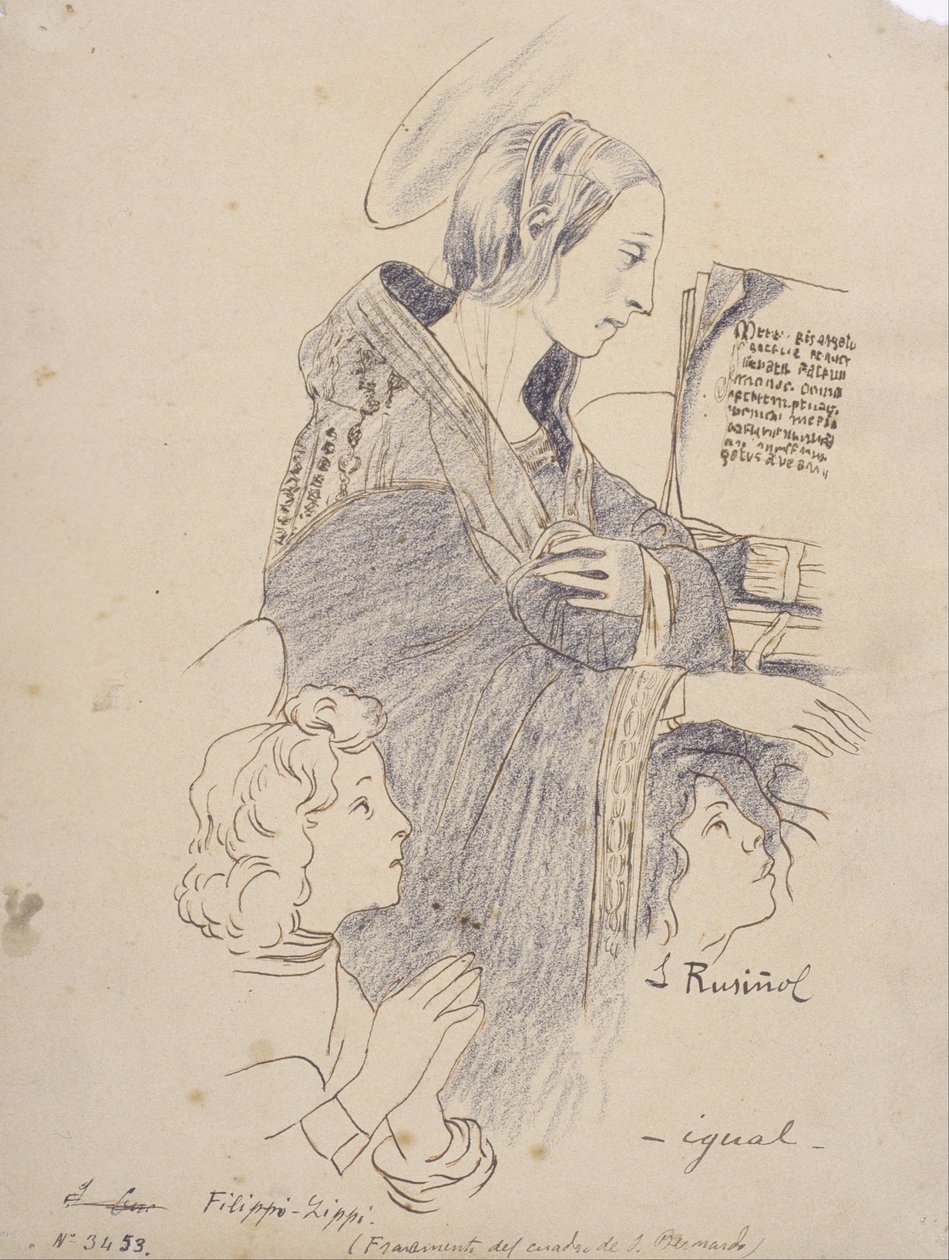 Filippo Lippi tarafından Aziz Bernard